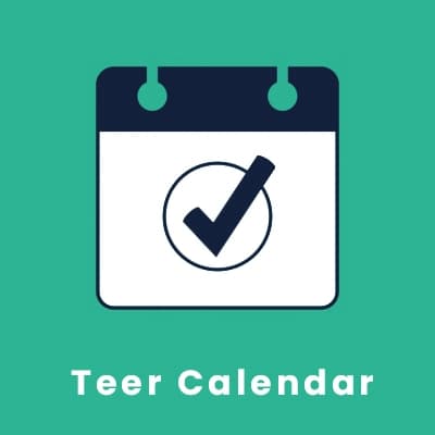 Teer Calendar